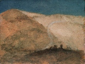 Sentier - 35 x 28 cm - huile - 2009